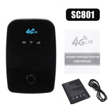 4G Wifi Router Portable Pocket Mini Router Universal 3G 4G Lte Wireless wi-fi Mobile Hotspot Car Wi fi Router With Sim Card Slot