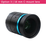 Raspberry Pi High Quality Camera Module 12.3 Megapixel Sony IMX477 Sensor Adjustable  Focus  6mm CS 16mm C-mount Lens for 4B/3B+