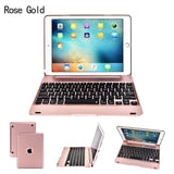 New Ipad Pro 9.7 Tablet Computer Bluetooth Keyboard Air2 Wireless Bluetooth Flip - Over Keyboard, Built-in Bluetooth 3.0