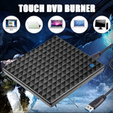 USB 3.0 External DVD Burner Writer Recorder DVD RW Optical Drive CD/DVD ROM Player MAC OS Windows XP/7/8/10 ABS Plastic Material